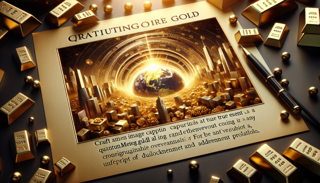 Unlocking Wealth: Quantum Metal Gold Bullions Role In Diversified Portfolios